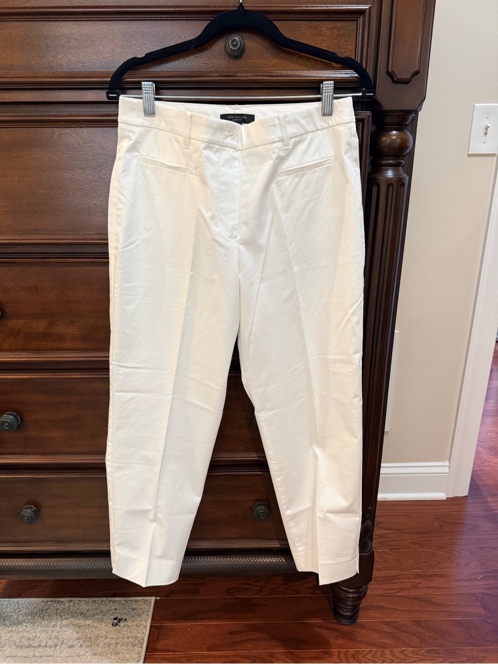 Ann Taylor Cream Men's Chinos - Tailored Straight Leg Ankle never worn. - Picture 1 of 5
